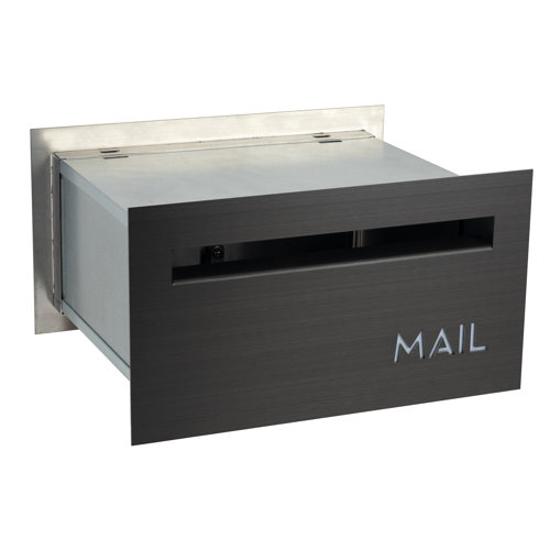 Bailey Boxes Locking Wall Mounted Mailbox Wayfair
